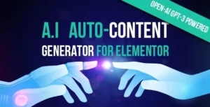 A.I Autocontent for Elementor