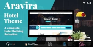 Aravira – Hotel WordPress Theme,2