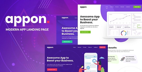 Appon – App & SaaS Software Theme,