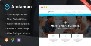 Andaman – Creative & Business WordPress Theme,1.1.1