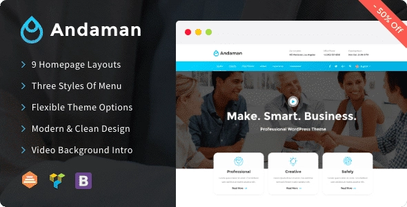 Andaman – Creative & Business WordPress Theme,1.1.1