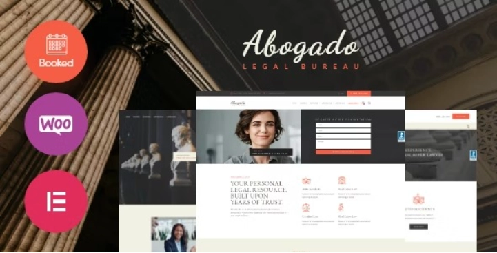 Abogado – Lawyer Firm & Legal Bureau WordPress Theme