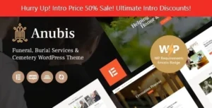 Anubis – Funeral & Burial Services WordPress Theme