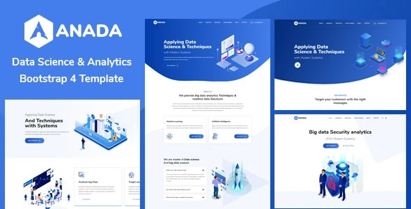 Anada – Data Science & Analytics WordPress Theme