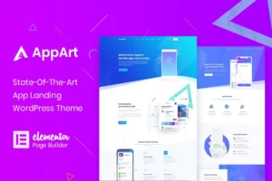 AppArt – Creative WordPress Theme For Apps Saas