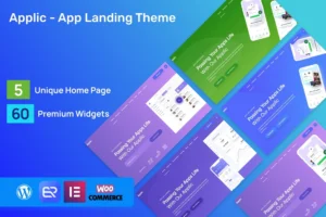 Applic – App Landing WordPress Theme