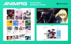 ANIMAG – Anime News WordPress Theme