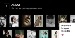 Amoli – Fashion Photography Theme