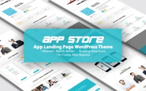 AppStore – App Landing Page WordPress Theme