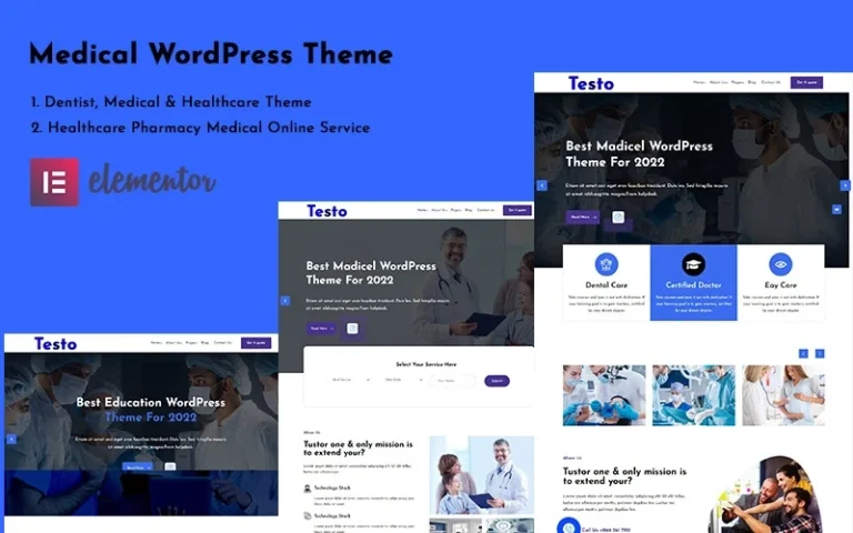 Aoton – Health and Medical WordPress Theme WordPress Theme
