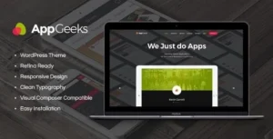 AppGeeks | A Web Studio & Creative Agency WordPress Theme