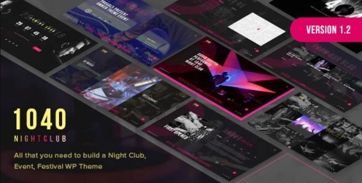 1040 Night Club – DJ, Music Festival WordPress Theme