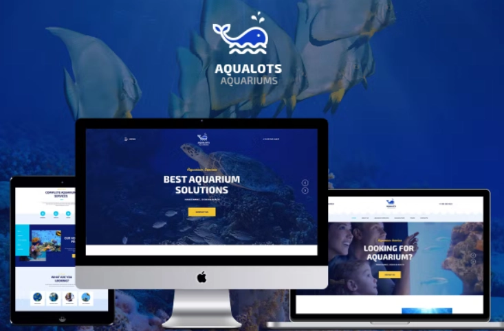 Aqualots – Aquarium Services WordPress