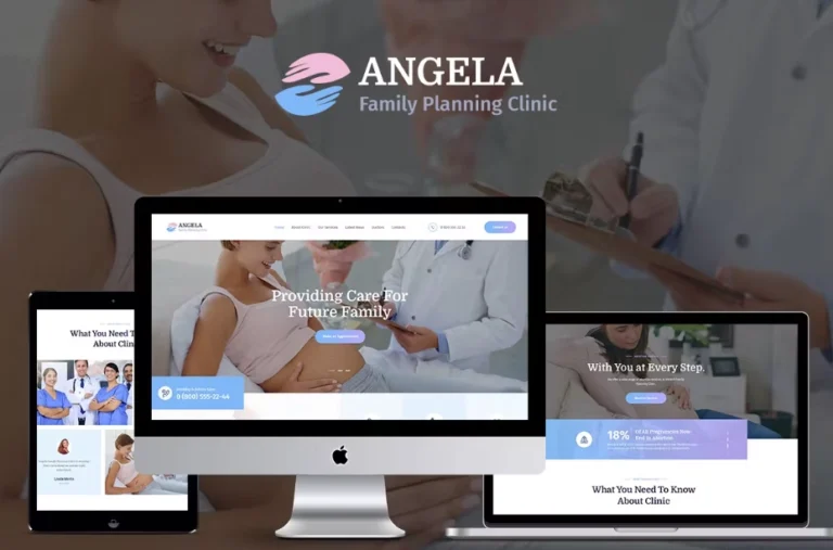 Angela – Family Planning Clinic WordPress Theme