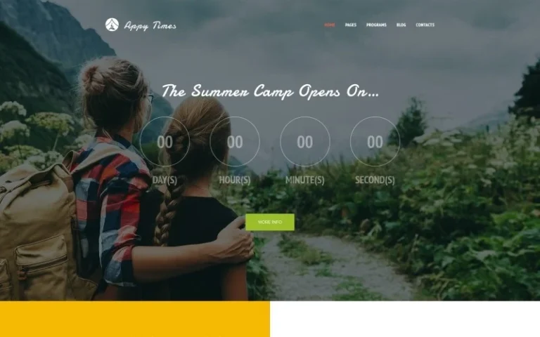 AppyTimes – Summer Camp WordPress Theme