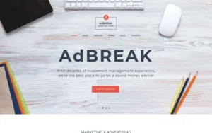 AdBreak – Advertising Company WordPress Theme