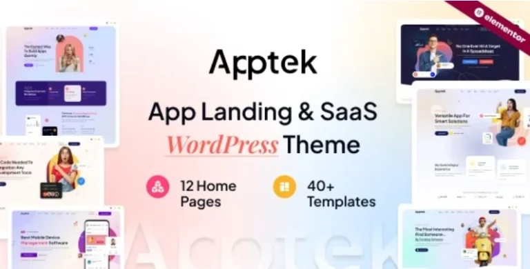 Apptek – App & SaaS Theme