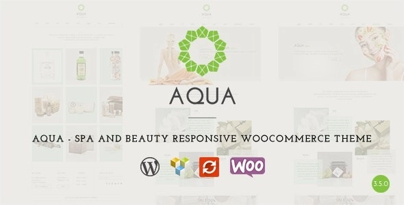 Aqua – Spa and Beauty Responsive WooCommerce WordPress Theme