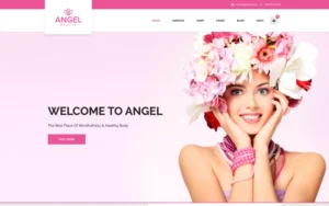Angel – Beauty Salon Store WooCommerce WordPress Elementor Theme WordPress Theme
