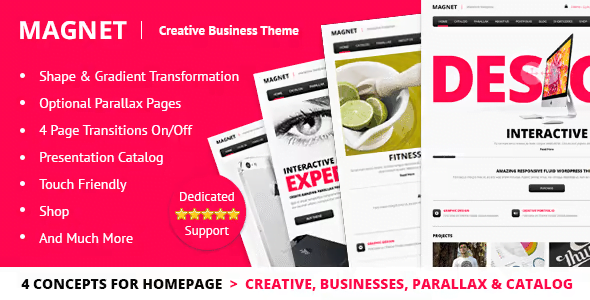 MAGNET – Creative Business WordPress Theme