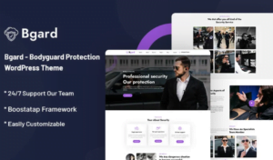 Bgard – Bodyguard Protection WordPress Theme