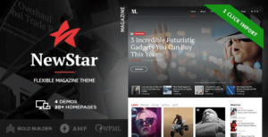 NewStar – Magazine & News WordPress Theme