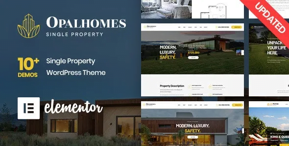 Opalhomes – Single Property WordPress Theme