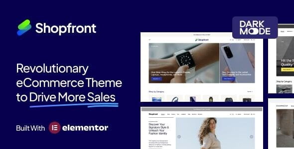 Shopfront – Next-Generation eCommerce Theme