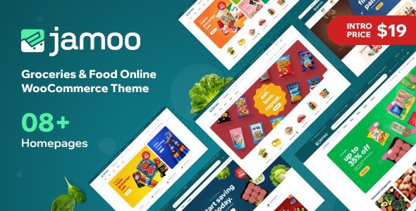 Jamoo – Groceries & Food Online WooCommerce Theme