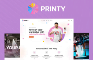 Printy – Custom Printing & T-Shirt Design Theme