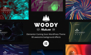 Woody – Elementor Coming Soon WordPress Theme