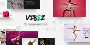 Vibez – Dynamic Theme for Dance Studios and Instructors