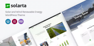 Solarta | Solar and Renewable Energy WordPress Theme + RTL