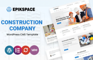 Epikspace – Industry and Construction WordPress Theme