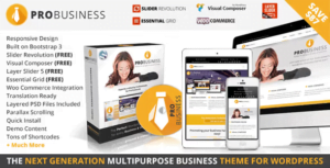 PRO Business – Responsive Multi-Purpose Theme