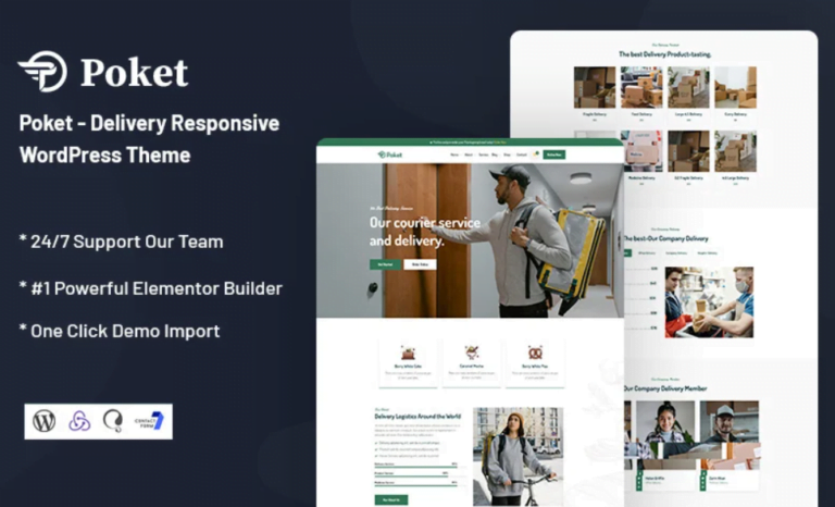 Poket – Delivery Responsive WordPress Theme