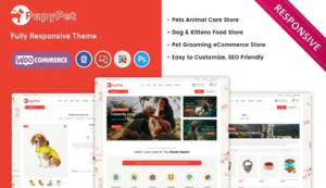 Pupypet – Pet Shop and Pet Accessories Woocommerce Theme