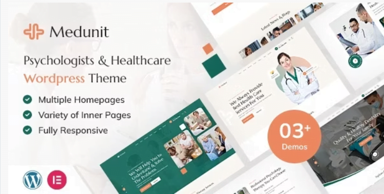 Medunit | Psychology & Health Care WordPress Theme