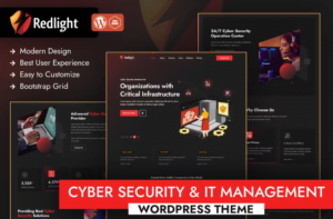 Redlight Cyber Security & IT Management WordPress