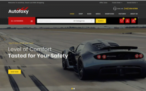 Autofoxy – Auto Parts Store WooCommerce Theme