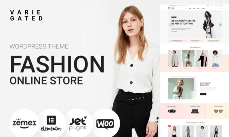 Varie Gated – Fashion Online Store Elementor WooCommerce Theme