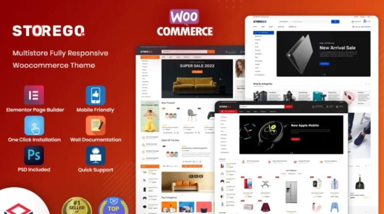 StoreGo – MultiPurpose Electronic Store WooCommerce Theme