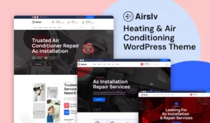 Airslv – Heating & Air Conditioning WordPress Theme