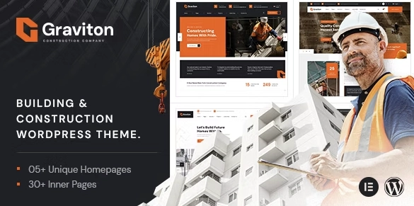 Graviton – Construction WordPress Theme