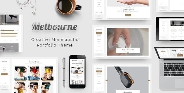 Melbourne | Portfolio WordPress Theme