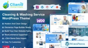 Clianio – Cleaning Services WordPress Theme