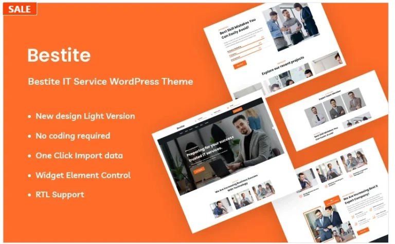 Bestite – IT Service Responsive WordPress Theme