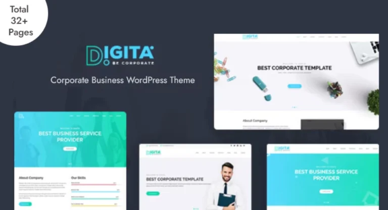 Digita – Corporate Business WordPress Theme