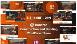 Constor – Construction and Building Responsive WordPress Theme