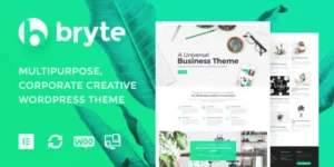 Bryte multipurpose creative & business wordpress theme